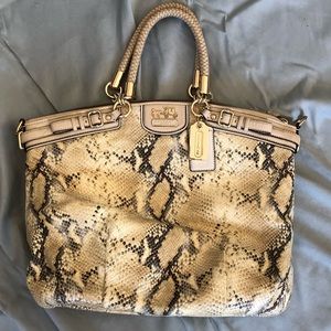 Coach python bag